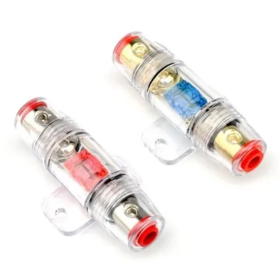 AFS Midi drošinātāju turētājs ar caurspīdīgu korpusu